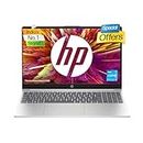 HP Laptop 15,13th Gen Intel® Core™ i3-1315U,15.6inch(39.6 cm),FHD,Anti-Glare,8GB DDR4,512GB SSD,Dual Speakers,Windows 11,MSO 2021,Natural Silver,1.59 kg,15-fd0186TU