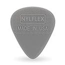 D'Addario Accessories Nylflex Guitar Picks - Nylon Guitar Picks with Grip - Great for Vintage Electric Sounds and Acoustic Strumming - 10 pack, Light (.50mm)