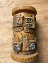 VTG Drogerie Weisbaden Eternal 9.5” Candle GERMANY Towns And Cities 1960s