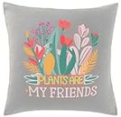 Hippowarehouse My Plants Are My Friends Gift For Him Her Daughter Son Dad Mum Printed bedroom accessory cushion cover case 41x41cm