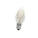 Night Light Bulbs, 220V Lightweight Salt Rock Lamp Bulb, Small Screw Salt Lamp Aroma Lamp, 10 W Night Light Bulbs with E12 Base, Long Lasting Incandescent Bulbs for Chandeliers, Scentsy & Wax Warmers