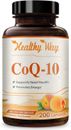 Healthy Way CoQ10 - Supports Heart Health Non-GMO, 200mg, 200 Capsules