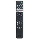 VINABTY RMF-TX520E RMFTX520E Voice Search Remote Control fit for Sony Bravia W800, X80J, X81J, X82J, X85J, X90J, X92J, X93J, X94J, A80J series TV with youtube netflix disney+ prime-video app keys
