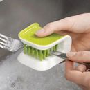 U-Shaped Knife And Cutlery Cleaner Brush Home Kitchen Cleaning Brushes Bristle S
