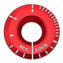 Xptieeck AutoMotor Start - Coperchio per lo styling ad anello, accessorio per il golf (rosso)