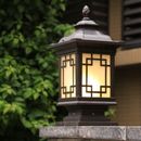 Outdoor Wall Light Home Post Light Garden Wall Lamp Glass Home Pillar Lighting