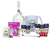 Home Brew Ohio Upgraded 1 Gallon Wine From Fruit Kit - Includes Mini Auto-Siphon