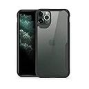 Solimo Bumper Phone Case for Apple iPhone 11 Pro (TPU+Plastic Black)