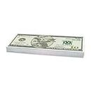 Scratch Cash 100 x $ 10 Dollars Argent pour Jouer (taille Réelle)
