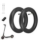 YHTSPORT 2 Pack of 10x2.125 Inner Tube Tires, 10 Inch Inner Tube Replacement Thicken Rubber Tyre, 10" Electric Scooter Inner Tube, with 2 Tire Sticks + Stand Cover