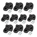 10Pcs mbing Wall Holds, Kids Wall Rock Climbing Stone Hardware with Mounting Hardware Screws,Plastic Children's Sports Equipment Children's Sports Equipment Rock Climbing Holds