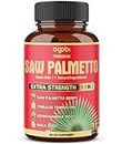 Premium Saw Palmetto Capsules 5300mg - Combined With Ashwagandha, Turmeric, Tribulus, Maca & More - Natural Prostate & Immune Support - 90 Counts for 3 Months