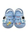 LIGHTER HOUSE Kids Astronaut Space Man Clogs Print for Little Kids Beach Pool Slippers (01 Pair) Size - EURO-30 (5-6 Years) Light Blue