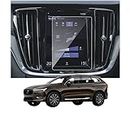 A.K.S.G. 9H Unbreakable Car Infotainment System Screen Protector Compatible With Volvo XC60 09 Inch [2020-Running] Not a Tempered Glass [Transparent]