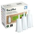 Pack of 3 - CareMax Water Filters, Replacement for Sage® Appliances Coffee Machine SES008WHT0NEU1 ClaroSwiss® BES008, Barista SES810/SES875/SES880/SES920/SES980/SES990