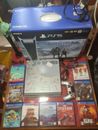 PS4 PlayStation 4 Pro Mega Pacchetto Limitato God If War in scatola, Vgc, 1 Pad, Supporto