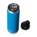 YETI Rambler 26 oz Bottle, Vacuum Insulated, Stainless Steel with Chug Cap, Big Wave Blue