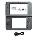 New Nintendo 3DS XL Black Handheld Console and AC Adapter. (Renewed)