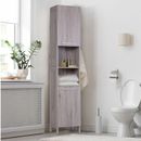 Wooden Tall Storage Cabinet Home Organizer MDF Bathroom Living Room Furniture