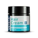 USTRAA Hair Cream for Men - For Daily Use with Light Hold- Style & nourishment | Wheat Germ Oil | Wild Flax Seed Extracts | Moisturizes Hair | Non-sticky, Sulphate & Paraben FREE