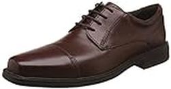 Bostonian by Clarks Men's Ipswich Apron Leather Formal Shoes_Brown Leather_6 UK/India (39.5 EU)(91261305117)