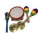 Lote de instrumentos musicales de percusión Melissa & Doug juguetes hogar escuela música regalo