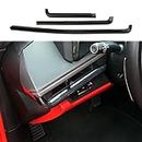 Carbon Fiber Interior Control Dashboard Cover Trims for Chevrolet Corvette C8 2020-2022 Decoration Accessories