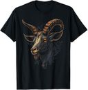 NUEVA LIMITADA Camiseta Cabeza de Cabra Animal para Hombres Mujeres Mejor Idea de Regalo S-3XL