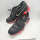Nike Flywire Lunarlon Vapor Golf Shoes Mens - UK Size 12  - Black And Red
