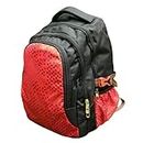 Priceless Deals Red Laptop Backpack Fast Travel Use For School Bag Class 6-10 Large 3 partition Laptop Collage Office Travel Backpack Unisex
