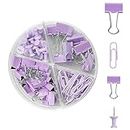 Versatile Combo Office Set - Multipurpose Paper Clips and Staples Kit with Assorted Paperclips, Staples, and Binder Clips for Students and Professionals