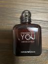 GIORGIO ARMANI STRONGER WITH YOU ABSOLUTELY 100ml PARFUM BRAND NEW & NO BOX