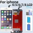 AAA+++ Genuine LCD For Iphone 4 5 6 6S Display Touch Screen Digitizer Assembly for iPhone 6 7 8Plus