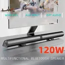 FM Soundbar TV Bluetooth Speakers HDMI/AUX/BT/OPT Connections Soundbars with 2-in-1 Detachable Home