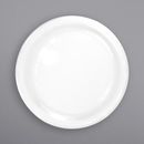International Tableware BR-6 Brighton 6 1/2" Round European White Narrow Rim Porcelain Plate - 36/Case