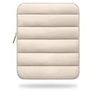 VANDEL Puffy iPad Sleeve 9-11 Inch Tablet Sleeve, Beige Pouch for Women and Men, Cute Air Sleeve 11 Tablet Case, 10 Tablet Sleeve Air, Pro Travel Case 1. Sand
