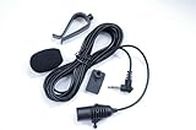 A.A.E. Microphone for for Jensen Car Receiver Models VM9725BT, VM9424BT, VM9225BT, VM9224BT, VM9216BT, VM9215BT, VX7022, VX7012, VX4025, and More