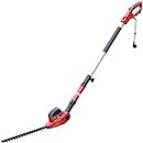 Falcon ‎FPHT-2680 Electric Pole Hedge Trimmer Extendable with Adjustable Height Upto 280cm 41cm Cutting Length Muti-Angle for Removing Shrubs Branches from Garden & Yard