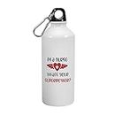 Happu - Aluminium Sipper Bottle, For Nurses, I'm a Nurse What's Your Superpower1, Gift for Nursing Students, Gift for Community Helpers, Gift for Hospital Staff, 3314-AB-600