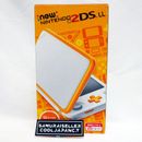 Nuevo sistema de consola Nintendo 2DS LL blanco x naranja región importación JAPÓN NUEVO
