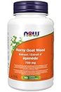 NOW Horny Goat Weed 750 Mg Tablets, 90 Count