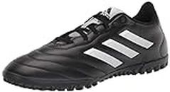 adidas Unisex Goletto VIII Turf Soccer Shoe, Black/White/Red, 8 US Men