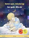 Somn uşor, micule lup – Sov godt, lille ulv (română – daneză): Carte bilingvă pentru copii, cu audio și video online (Danish Edition)