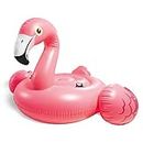 Intex 57288EP Giant Inflatable 80 Inch Mega Flamingo Island Ride On Swimming Pool Float, Pink