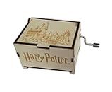 TheLaser'sEdge, Harry Potter Mini with The Music of Hedwig's Theme, Personalizable Laser Engraved Music Box (Standard)