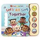Cocomelon Let's All Sing Together 5-Button Song Book: Sing and Read Toy Book with JJ and Friends