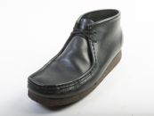 Clark’s Black Leather Wallabee Boots 4960