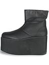 Ellie Shoes Men's Platform Ankle Boot S BLKP