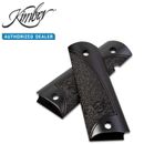 Kimber 1911 Ultra/ Compact Grips Stipple/Scallop Black  1000591A