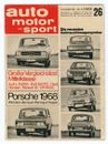 Auto Motor und Sport car magazine December 23 1967 German excellent shape